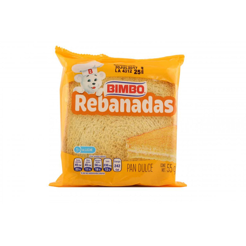 BIMBO REBANADAS 55 GR