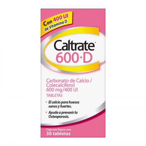 CALTRATE 600 + D TAB C/30