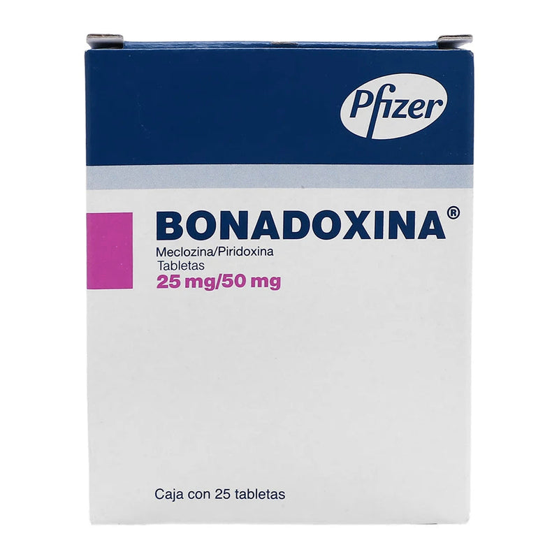 BONADOXINA 25 MG TAB C/25