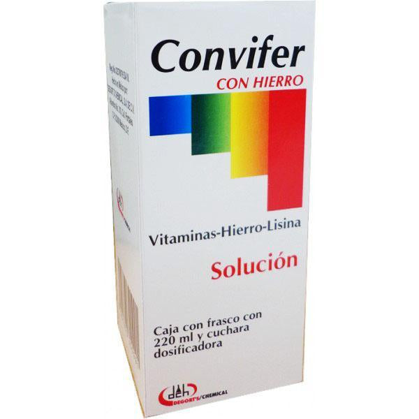 CONVIFER C/HIERRO SOL 220 ML GI