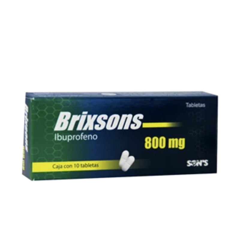 BRIXSONS 800 MG TAB C/10 GI