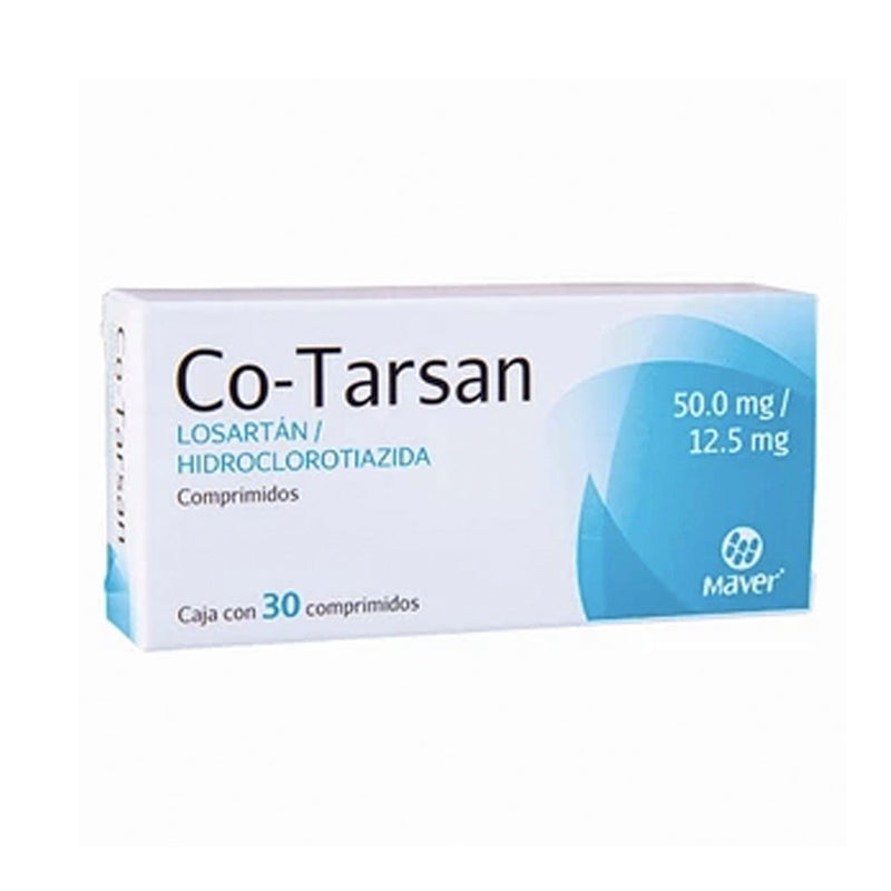 CO-TARSAN 50/12.5 MG CPR C/15 GI