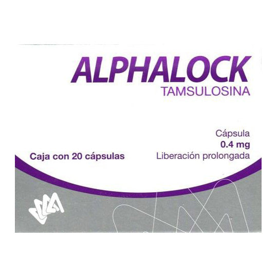 ALPHALOCK 0.4 MG CAP C/20 GI