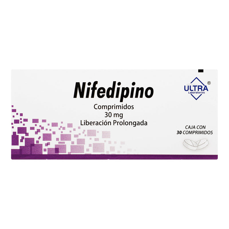 NIFEDIPINO 30 MG CPR C/30 ULTRA GI