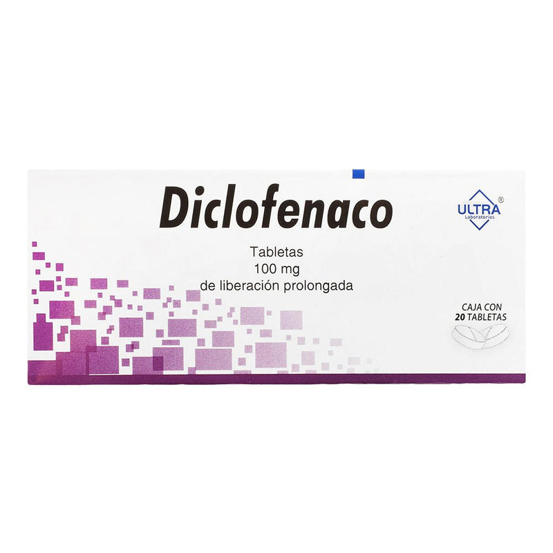 DICLOFENACO 100 MG TAB C/20 ULTRA GI