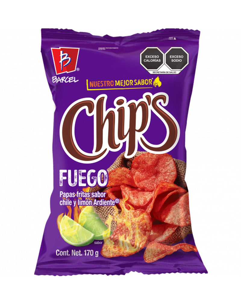 CHIPS FUEGO 170 GR