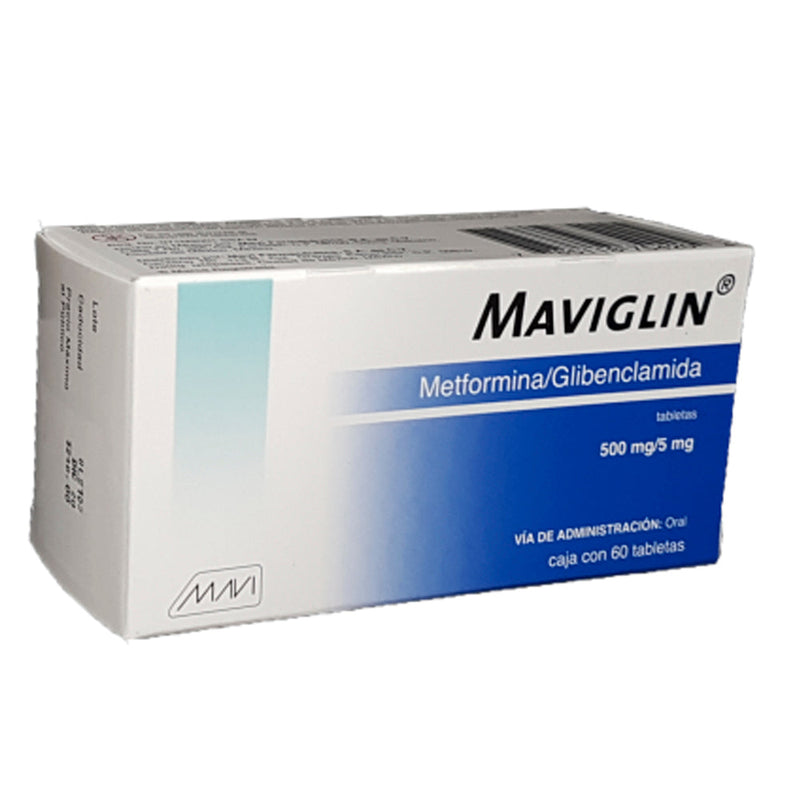 MAVIGLIN 500/5 MG GRAG C/60 MAVI GI